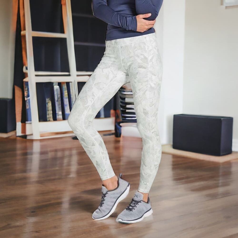 Lululemon Speed Up Tight *28" Jasmine White Multi Size 4